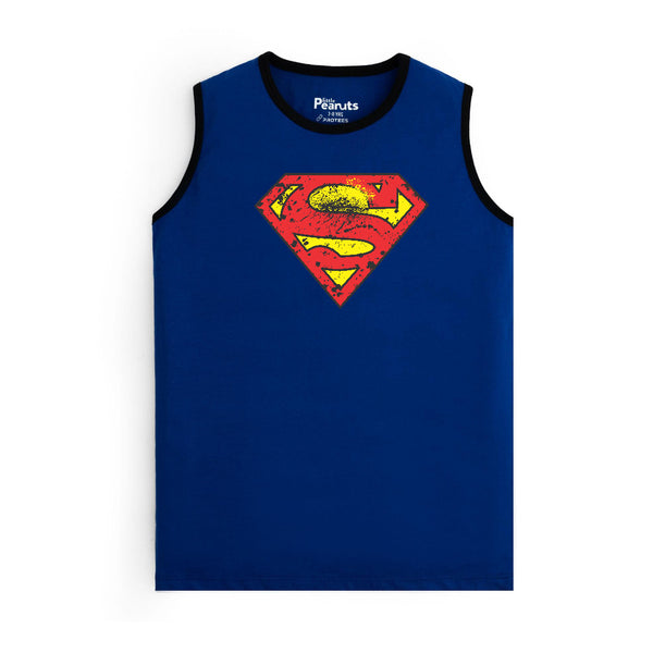 COTTON - CLASSIC SUPERMAN LOGO SANDO