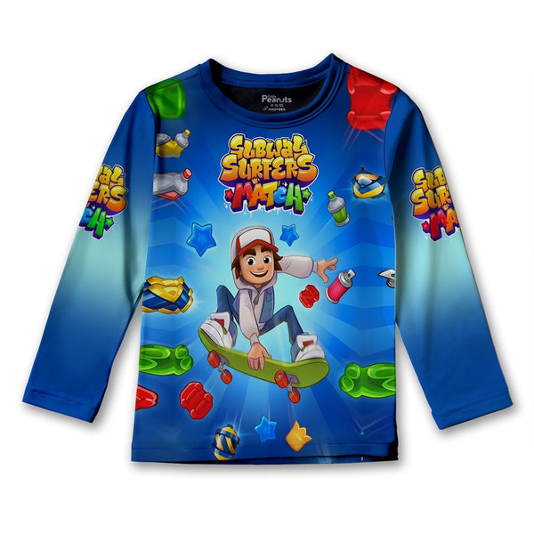 DIGITAL POLYESTER F/S - SUBWAY SURFERS MATCH ALL OVER