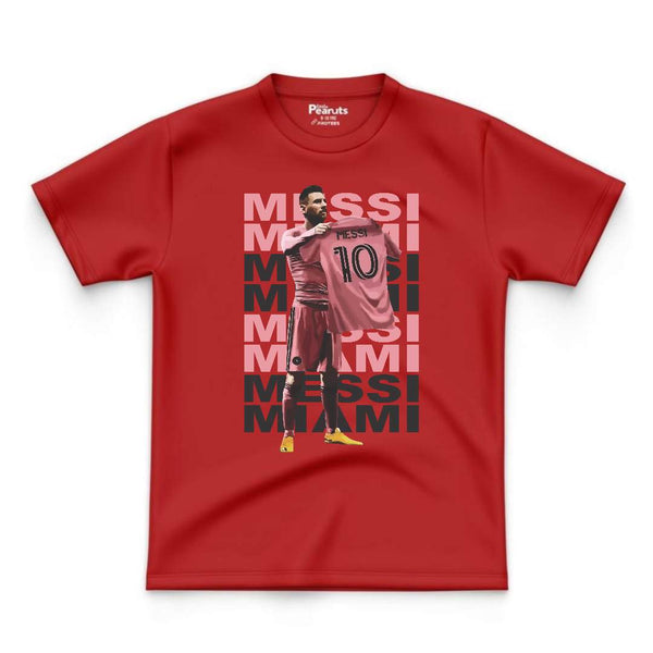 DTF - MESSI TWO TONE WRITING FOOTBALL TEE