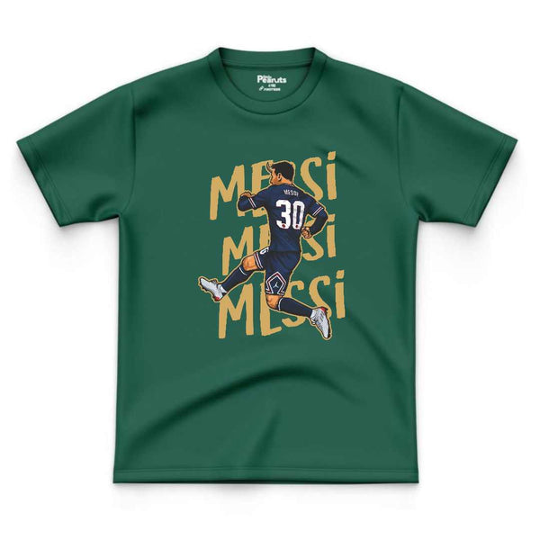 DTF - 3 MESSI WRITTING FOOTBALL TEE