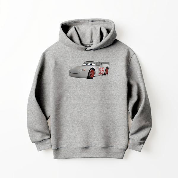 LEFTOVER DTF - GREY CAR HOODIE