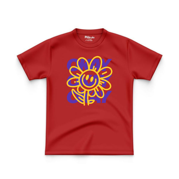 COTTON - OKAY OKAY FLOWER TEE