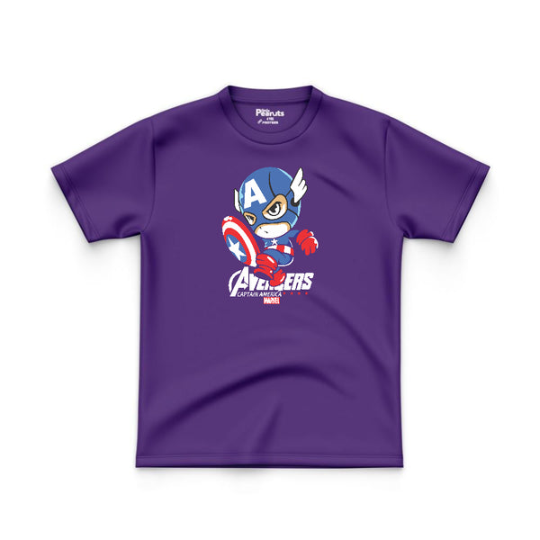 COTTON - BABY CAPTAIN AMERICA TEE