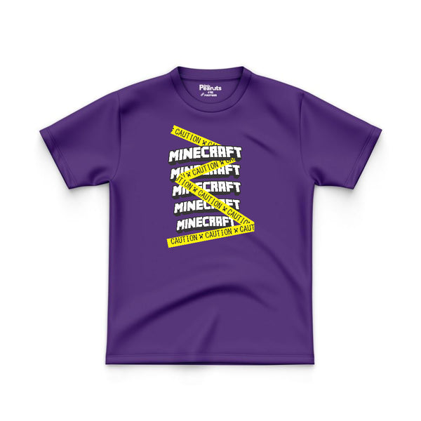 COTTON - MINECRAFT WRITING TEE