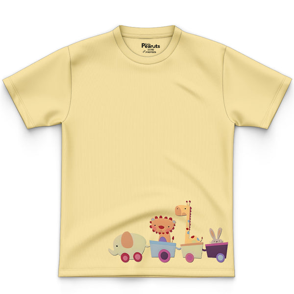 COTTON - CARTOON TRAIN TEE