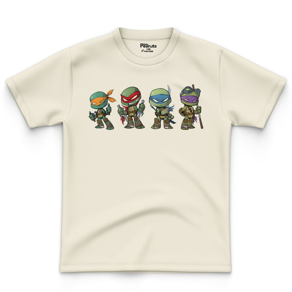 COTTON -  4 NINJA TURTLES TEE