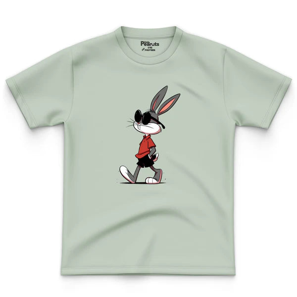 LEFTOVER -  COTTON - BUGS BUNNY WALKING TEE