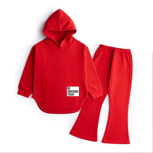 BE AWESOME TODAY - WIDE LEG TRACKSUIT