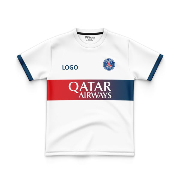 FOOTBALL POLYESTER - MBAPPE PSG AWAY JERSEY