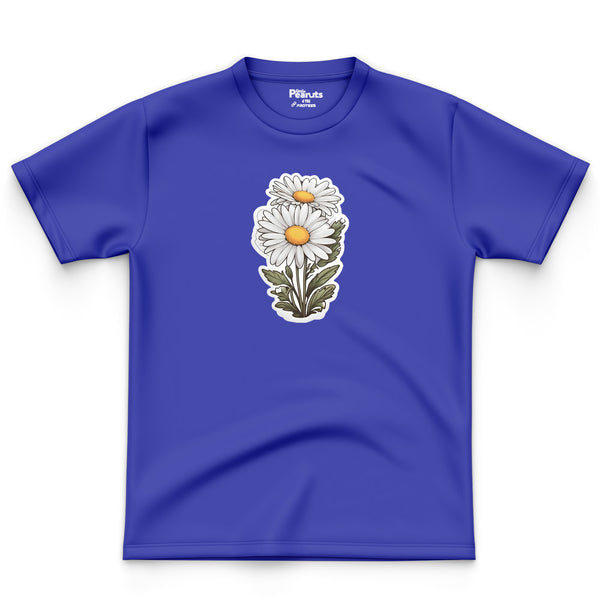 COTTON - WHITE SUNFLOWER TEE