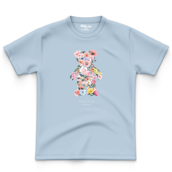 COTTON - FLORAL TEDDY TEE