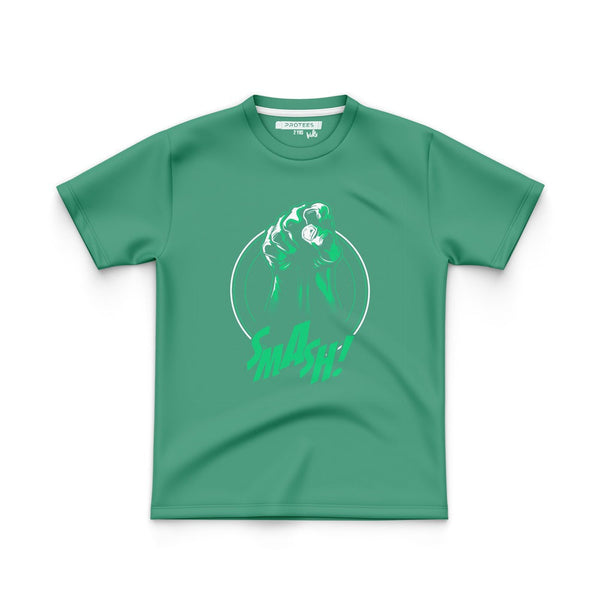 JUNIOR COTTON - INCREDIBLE HULK SMASH TEE